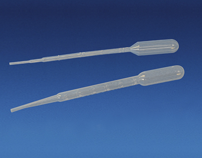 Pipette pasteur en plastique